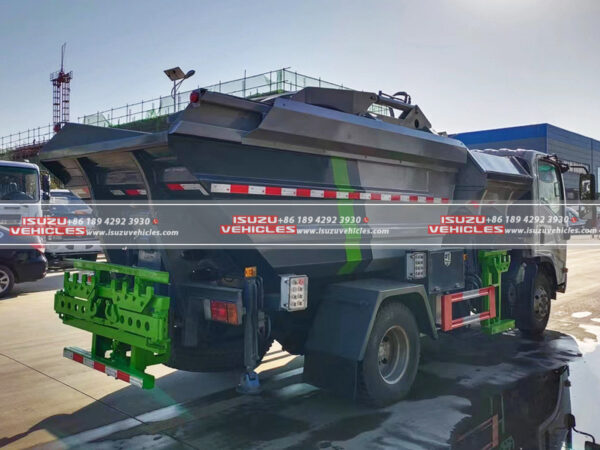 ISUZU Dumper Garbage Collection Truck Loader