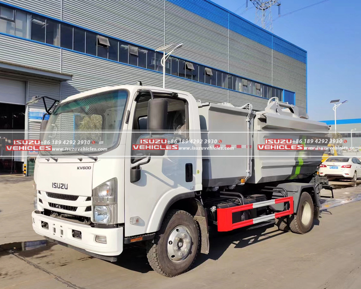 ISUZU Dumper Garbage Collection Truck Side ISUZU Dumper Garbage Collection Truck Side