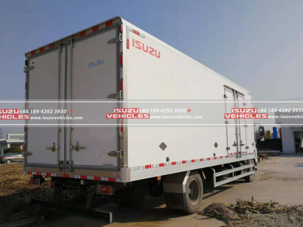 ISUZU ELF 30 CBM Refriged Box Truck Right Back