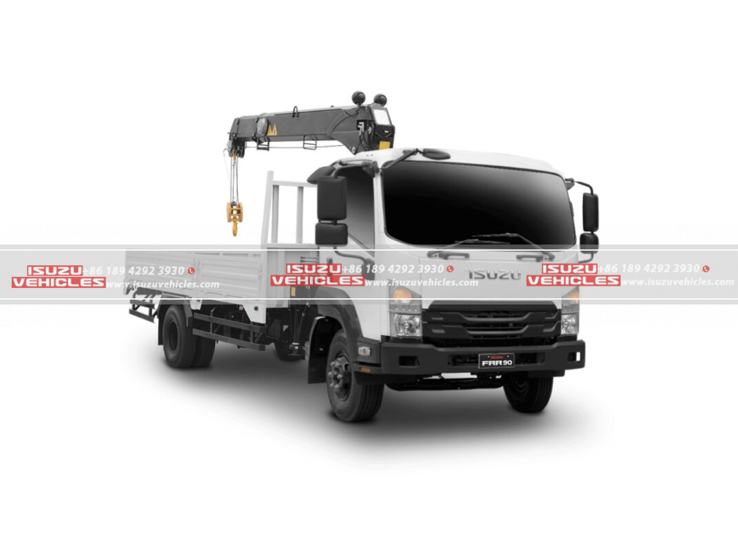 ISUZU F-Series crane truck