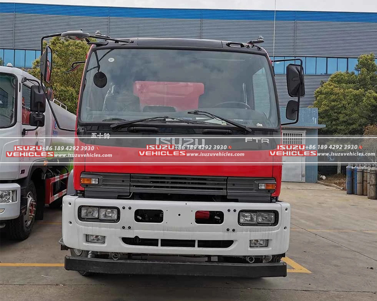 ISUZU FTR Municipal Watering Truck head ISUZU FTR Municipal Watering Truck head
