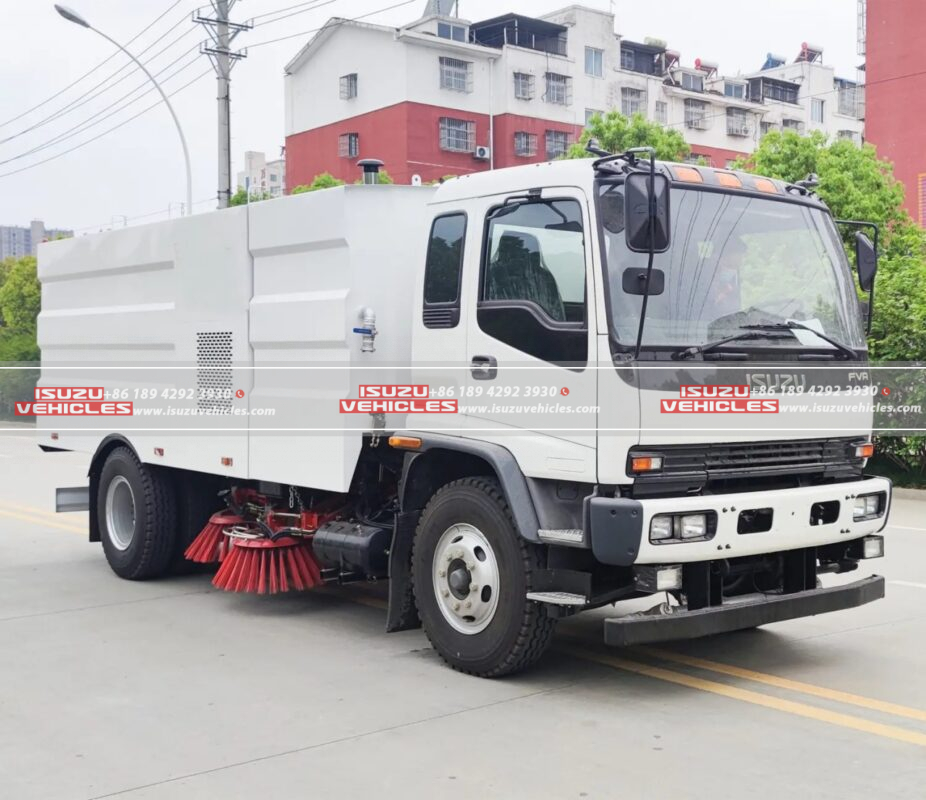ISUZU FVR Sweeper Truck(2)