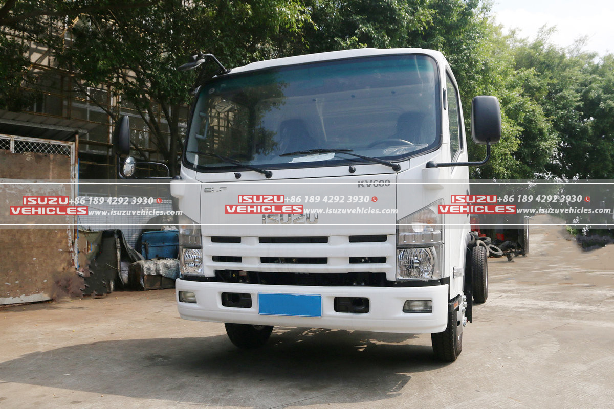 ISUZU KV600 Refrigerated Truck Chassis Left View