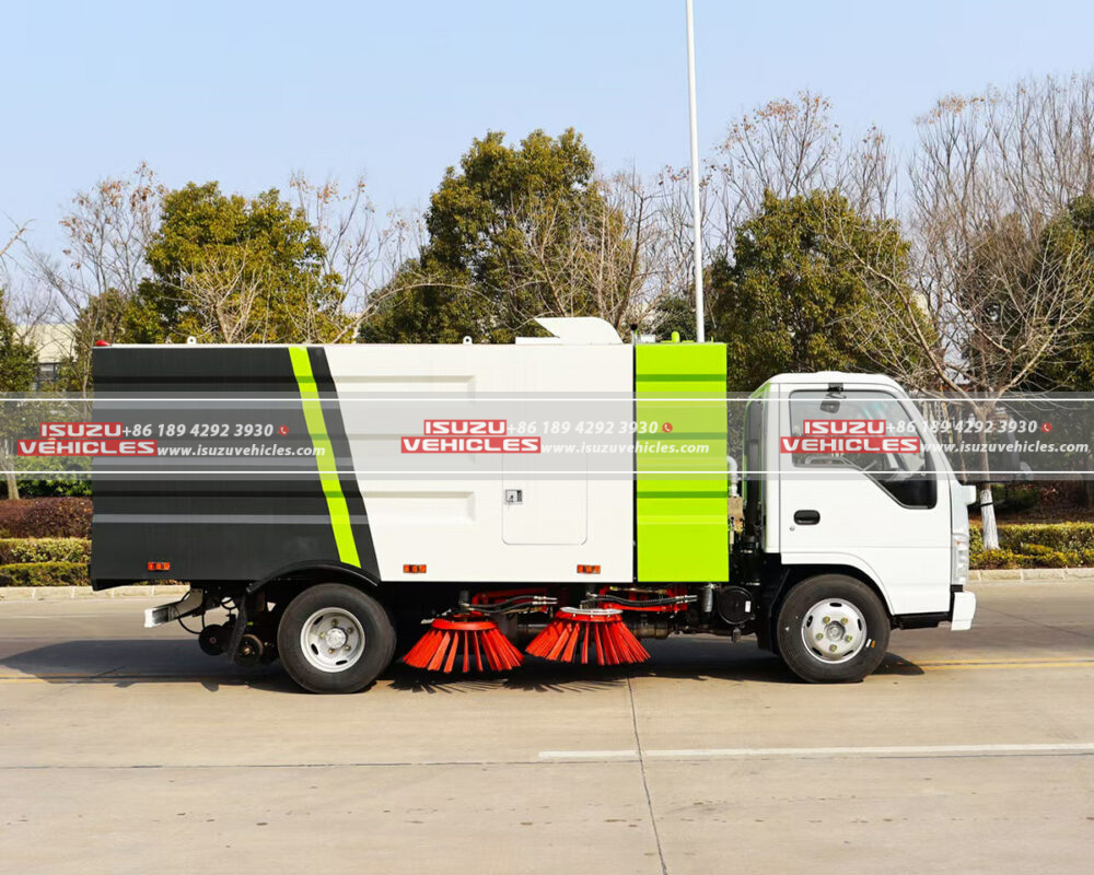 ISUZU Mini Street Sweeper Truck Body