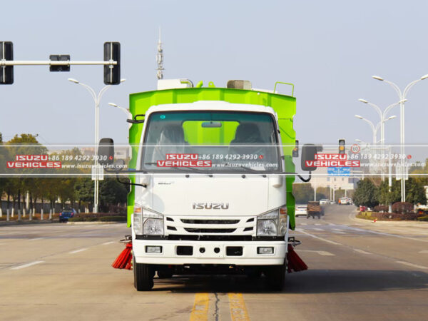 ISUZU Mini Street Sweeper Truck Head
