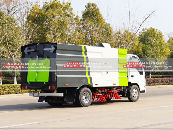 ISUZU Mini Street Sweeper Truck Side