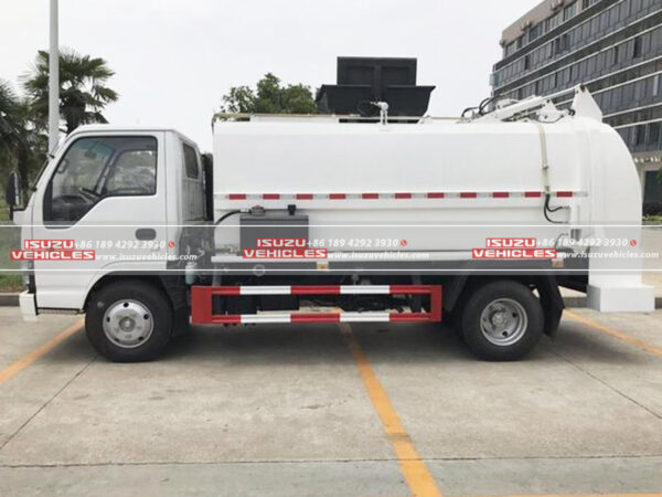 ISUZU Side Loader Compactor Truck Body