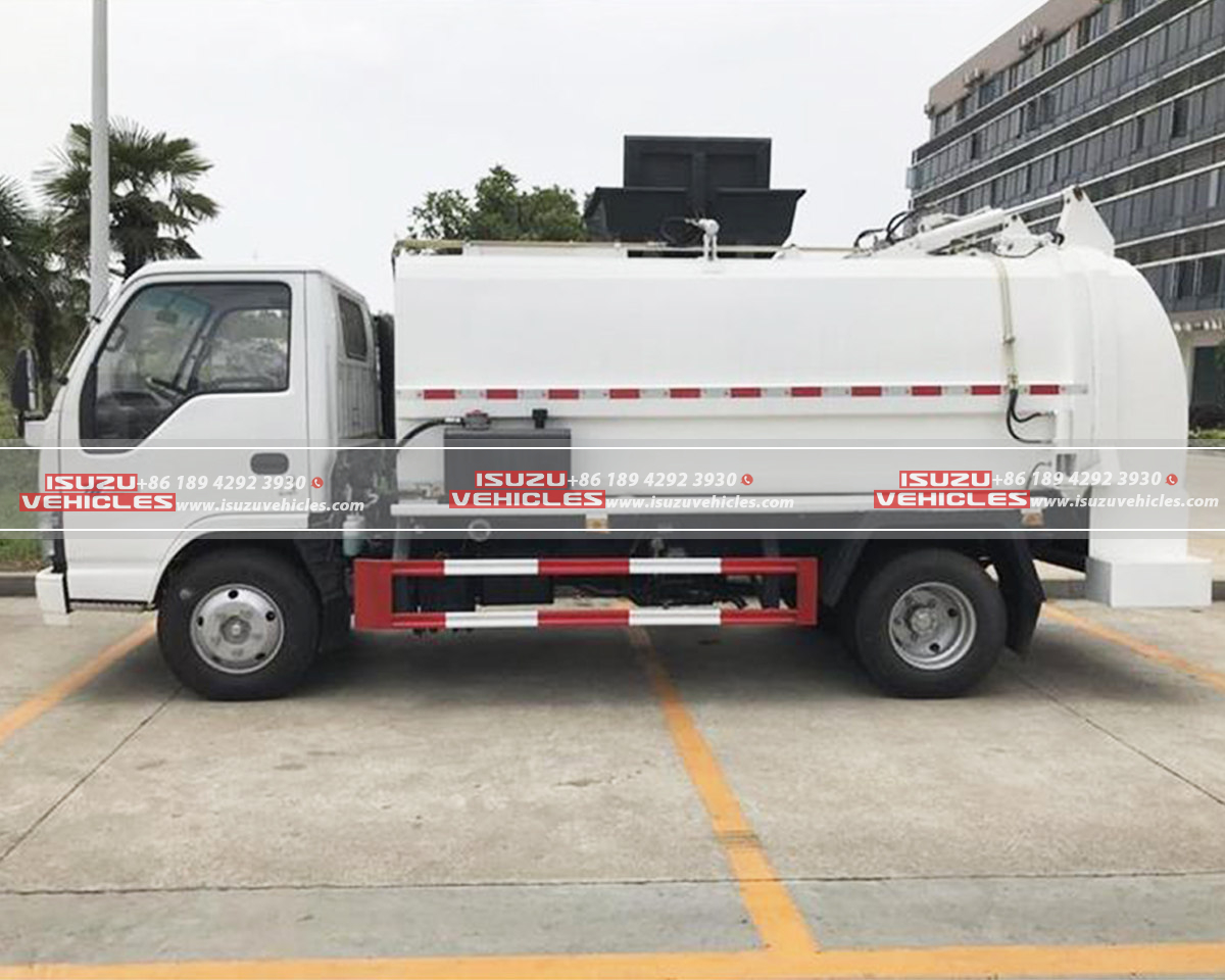 ISUZU Side Loader Compactor Truck Body ISUZU Side Loader Compactor Truck Body
