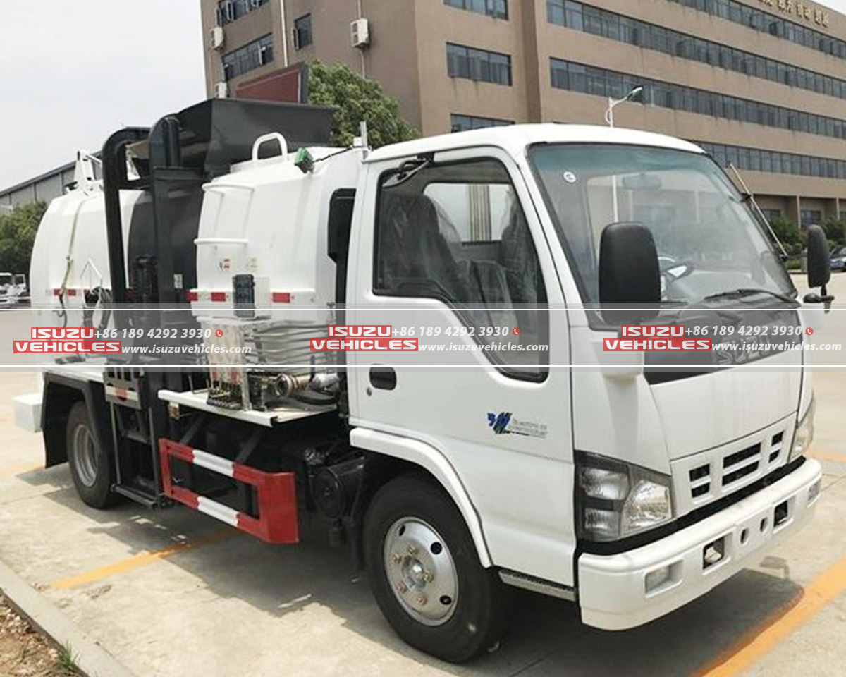ISUZU Side Loader Compactor Garbage Truck - ISUZU Vehicles