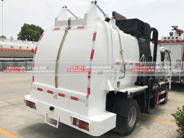 ISUZU Side Loader Compactor Truck Loader
