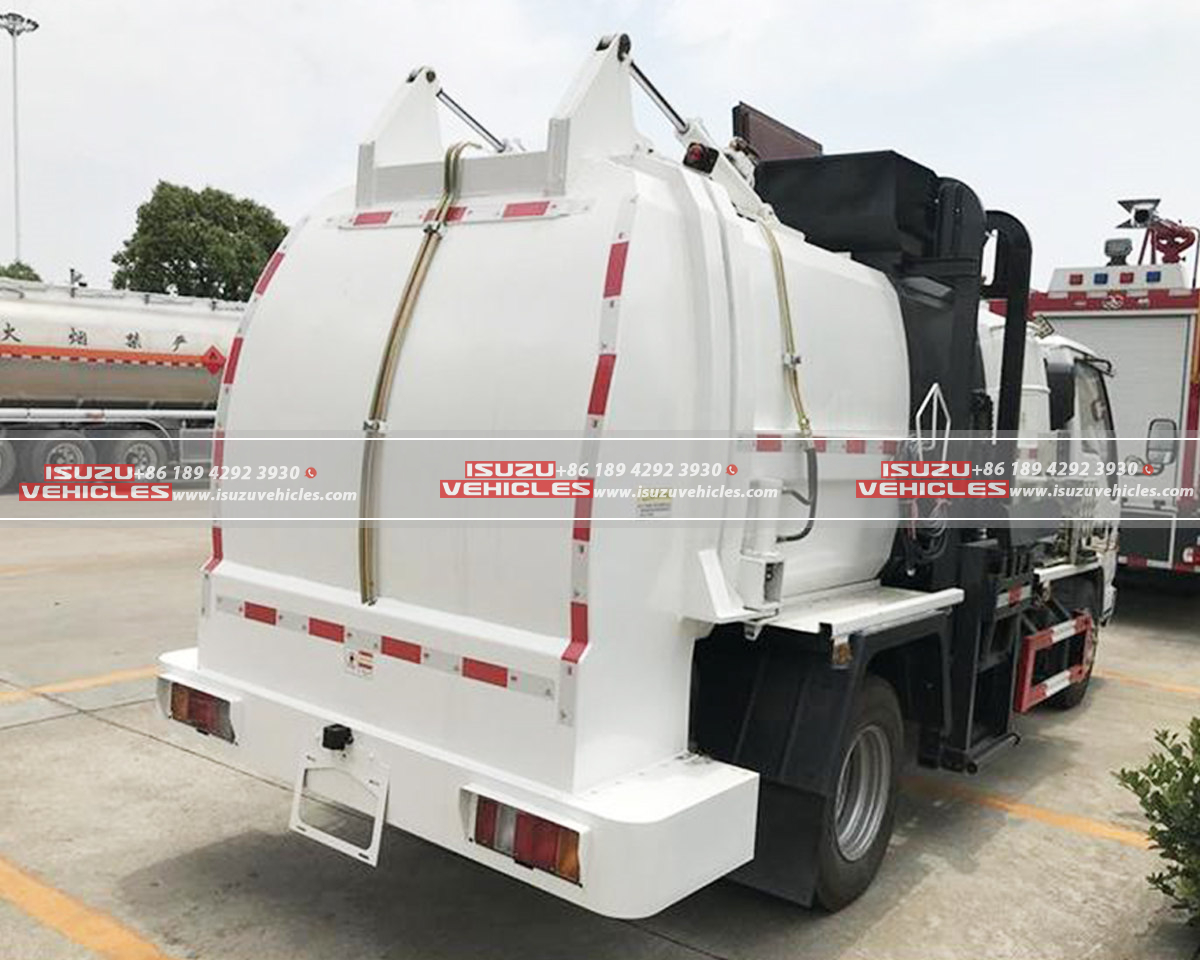 ISUZU Side Loader Compactor Garbage Truck - ISUZU Vehicles