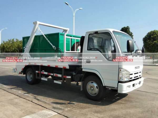 ISUZU Skip Bin Loader Truck Left