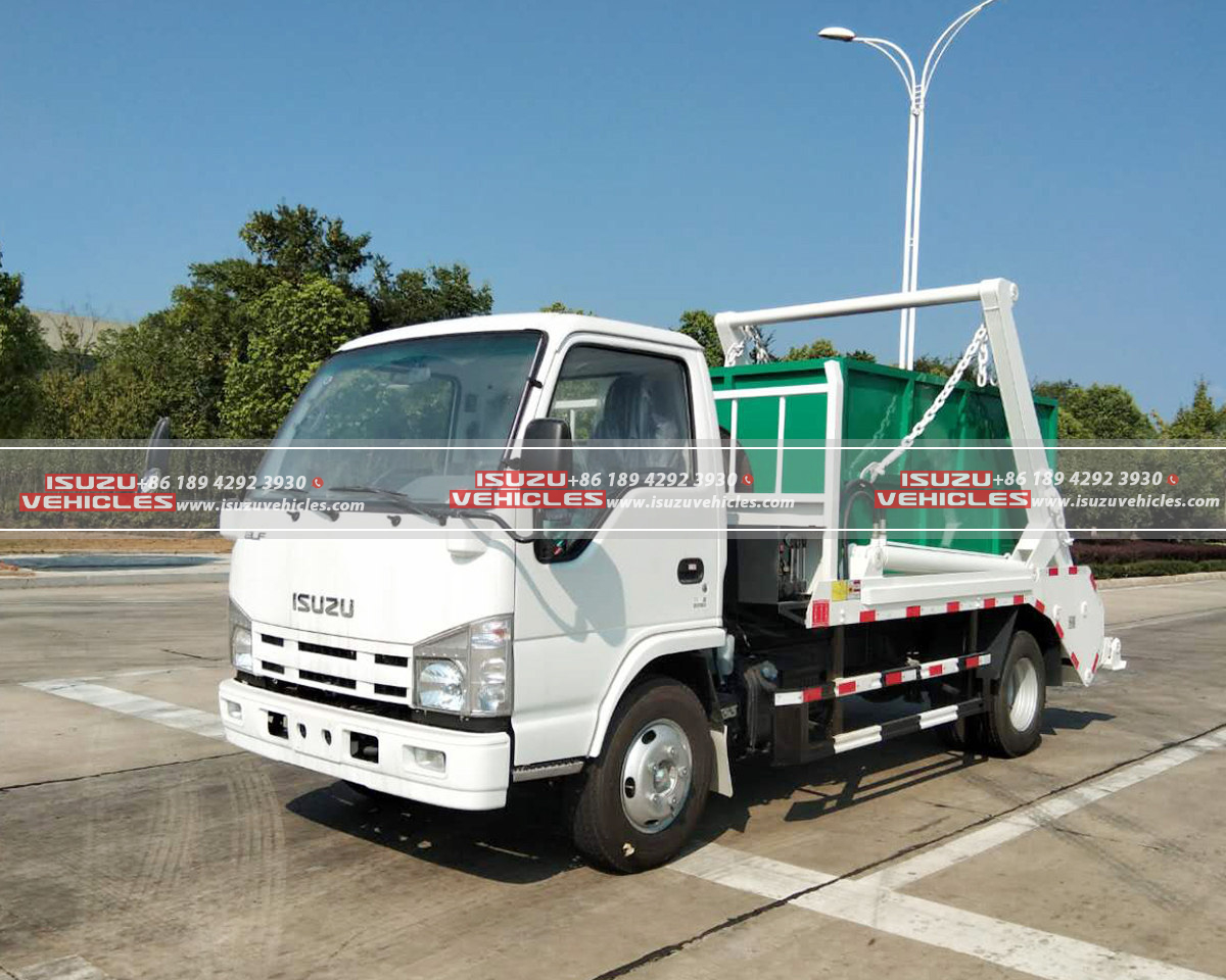 ISUZU Skip Bin Loader Truck Side ISUZU Skip Bin Loader Truck Side