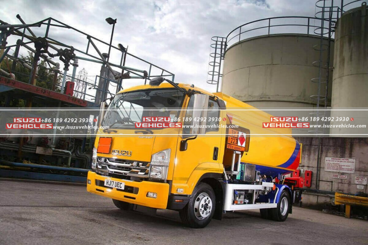 ISUZU Tank Trucks Journey Through Jamaica: Meeting Liquid Transport Demands