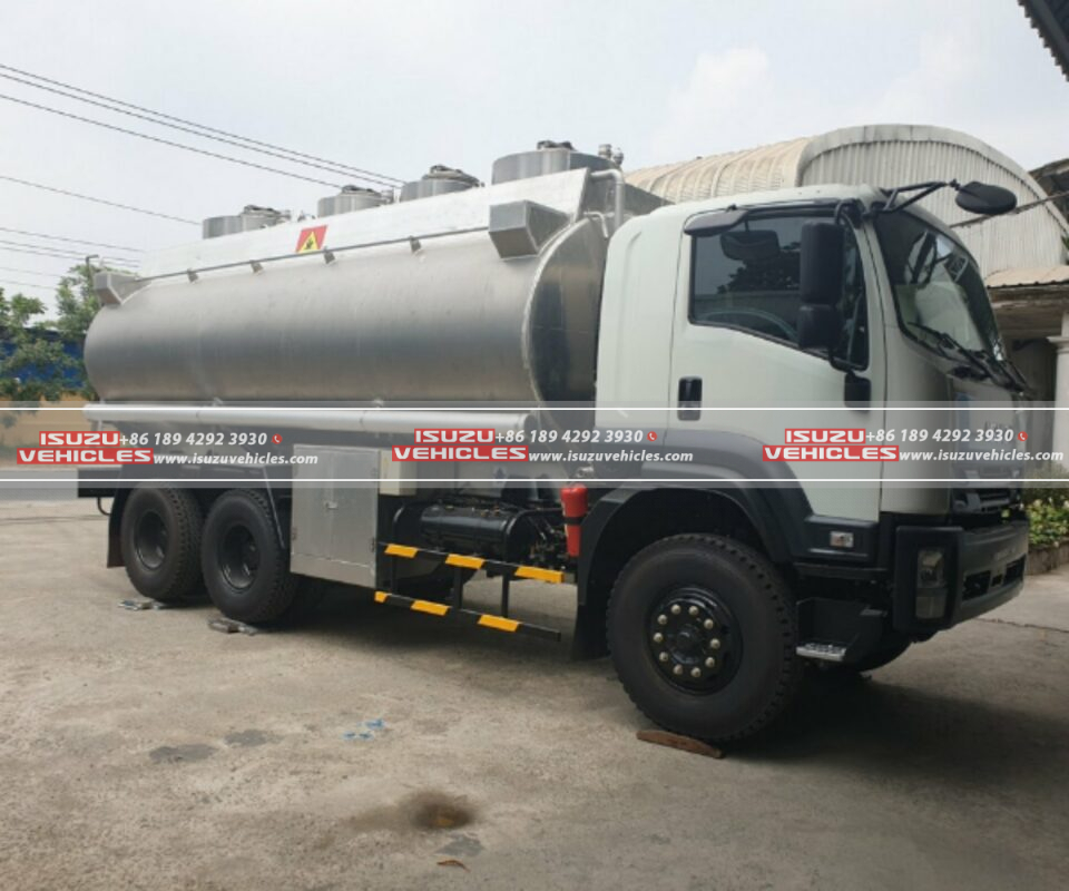 ISUZU Tank Trucks Quench Thirst in Barbados: Delivering Vital Liquids