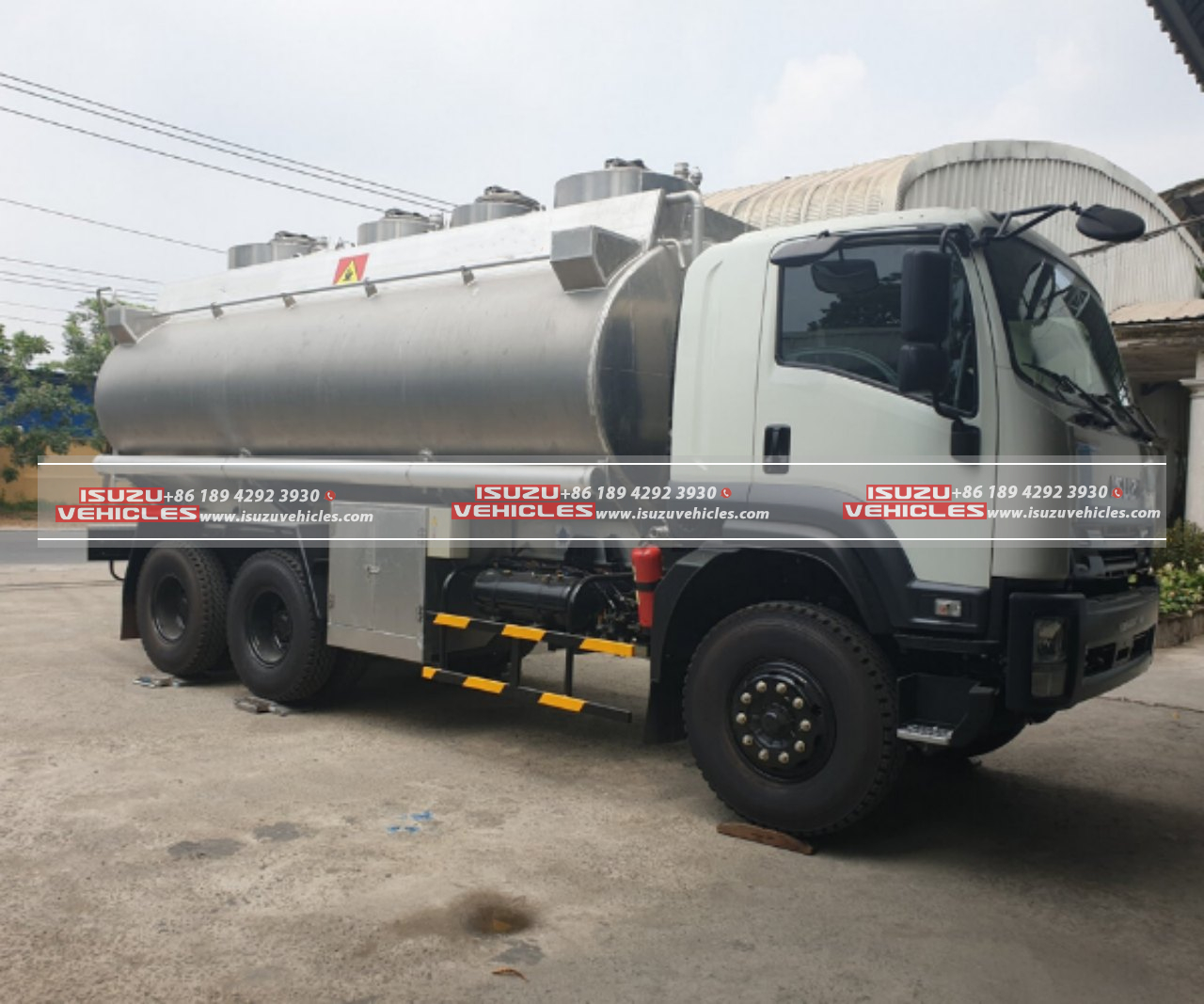 ISUZU Tank Trucks Quench Thirst in Barbados: Delivering Vital Liquids