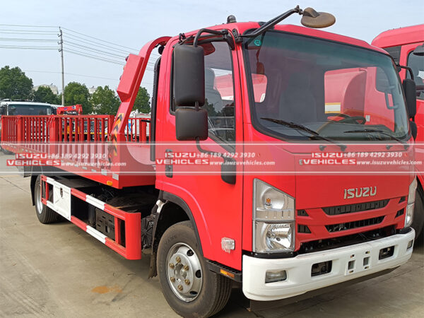 ISUZU Tilt Flatbed Recovery Truck Front