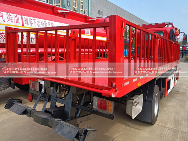 ISUZU Tilt Flatbed Recovery Truck Side Back