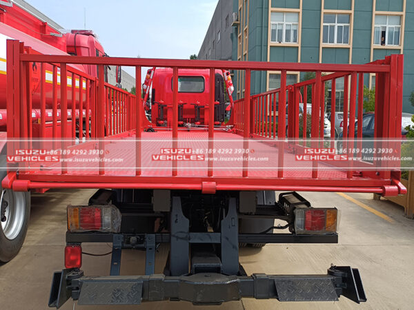 ISUZU Tilt Flatbed Recovery Truck Very Back