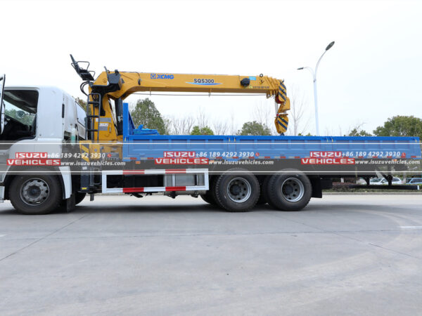 ISUZU Truck Mounted 12 Ton XCMG Crane Body
