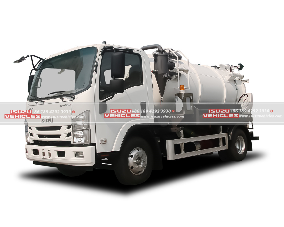 ISUZU Vacuum Sewer Truck ISUZU Vacuum Sewer Truck