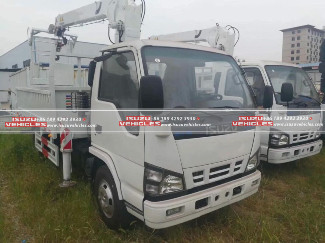 ISUZU bucket truck (2)