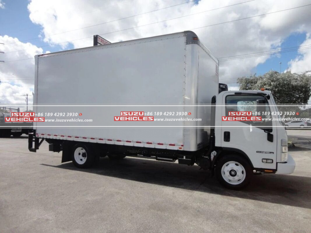 ISUZU cargo box truck (3)
