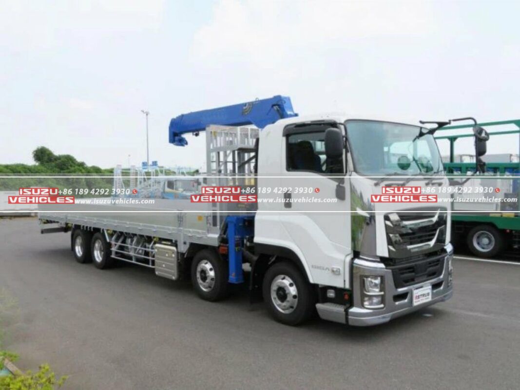ISUZU crane truck (2)