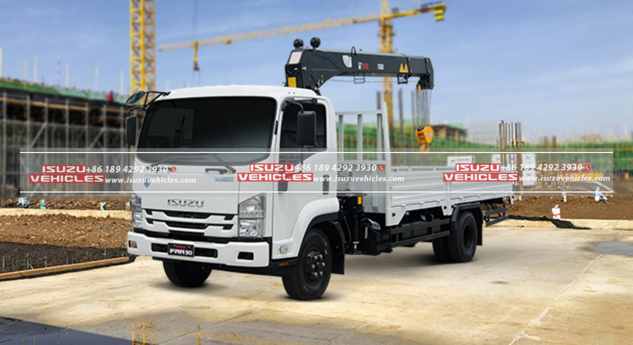 ISUZU crane truck (4)