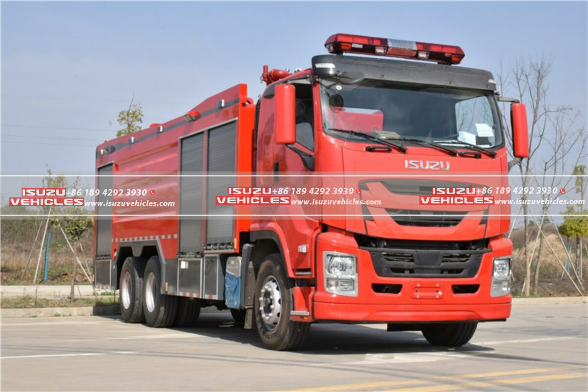 ISUZU Fire Trucks Enroute to Honduras: Elevating Emergency Response