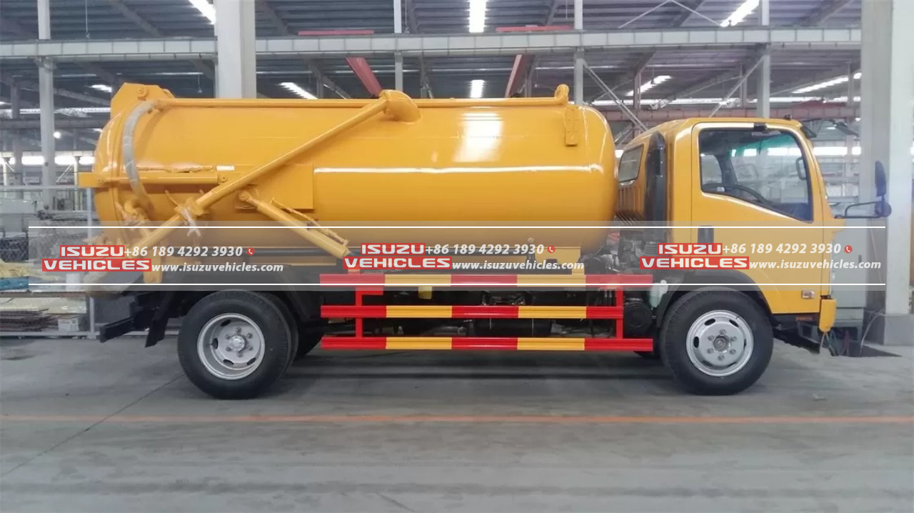 ISUZU sewage truck (2)