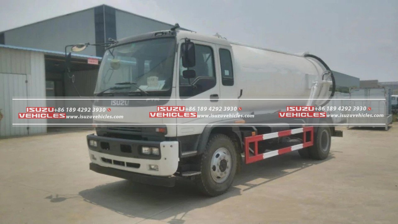 ISUZU sewage truck (4)