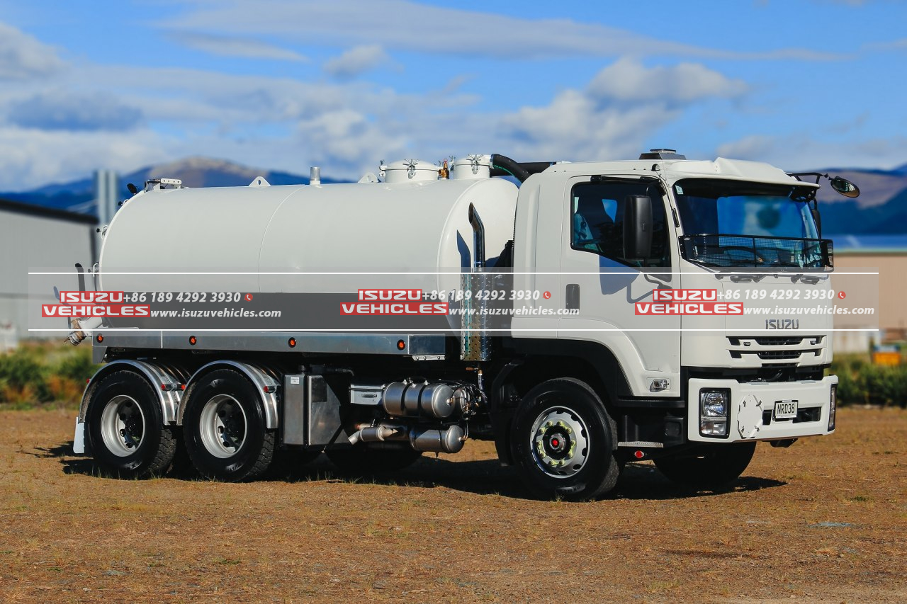 ISUZU Sewer Trucks Navigate Streets of Thailand: A Cleaner Urban Future