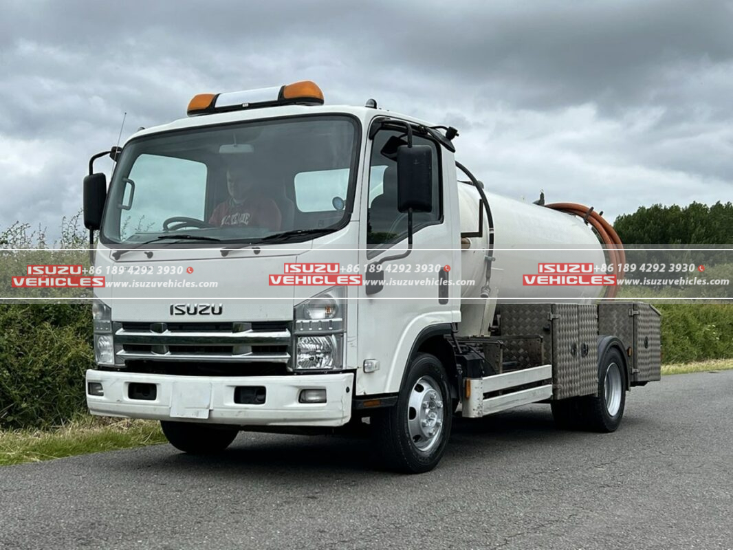 ISUZU Sewer Trucks Navigate Streets of Thailand: A Cleaner Urban Future