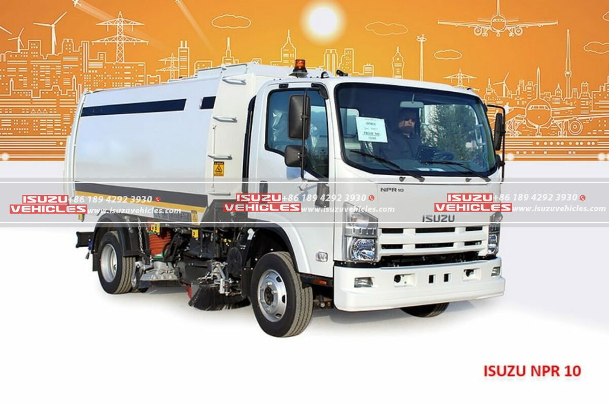 ISUZU sweeper truck (2)