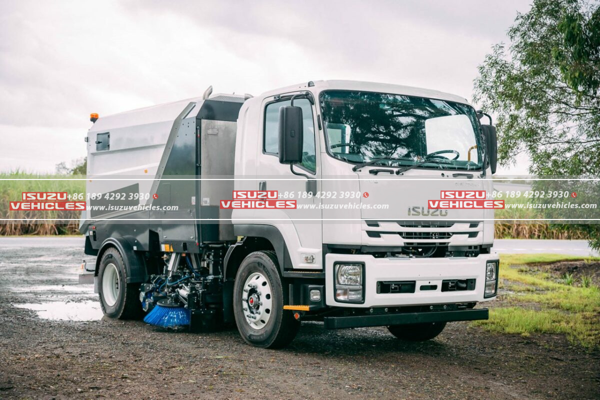 ISUZU Sweeper Trucks Shine in Belize: Paving the Way to Cleaner Environments