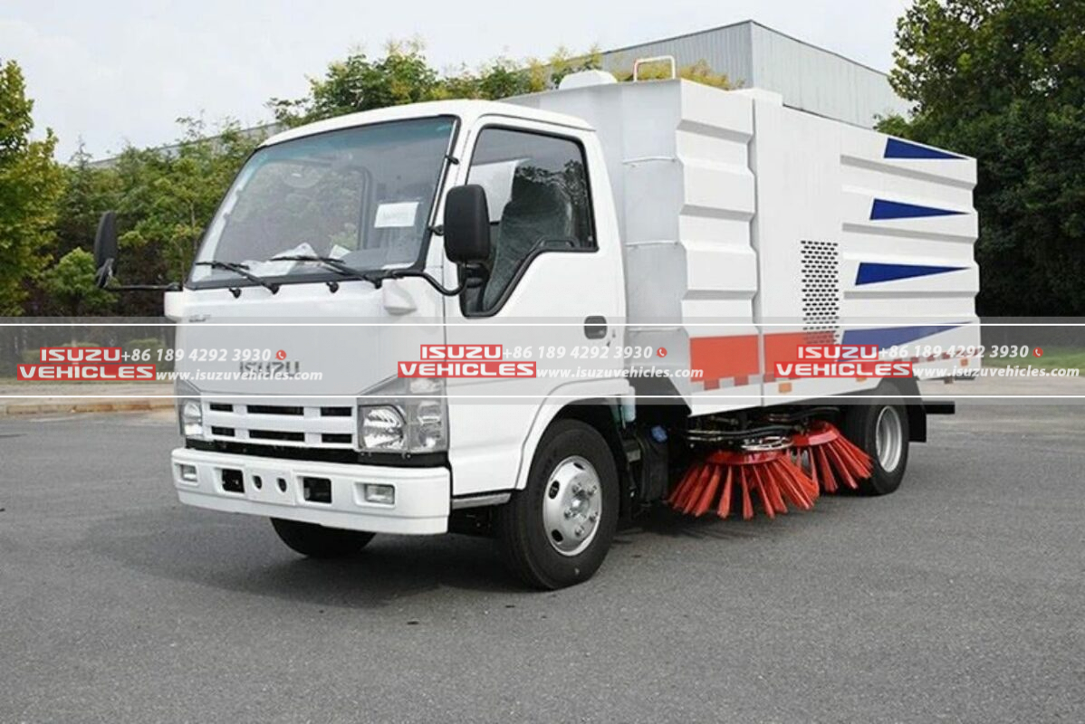 ISUZU sweeper truck