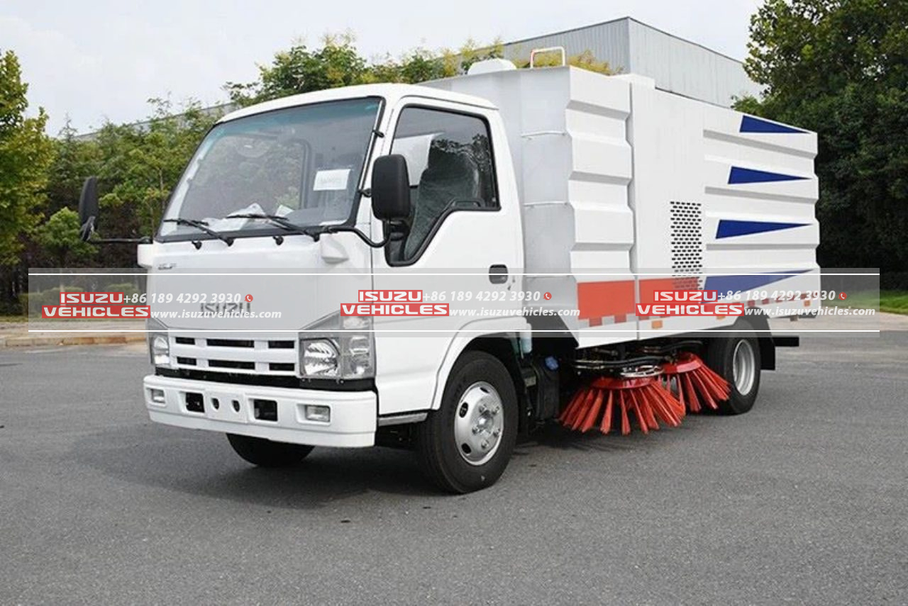 ISUZU sweeper truck