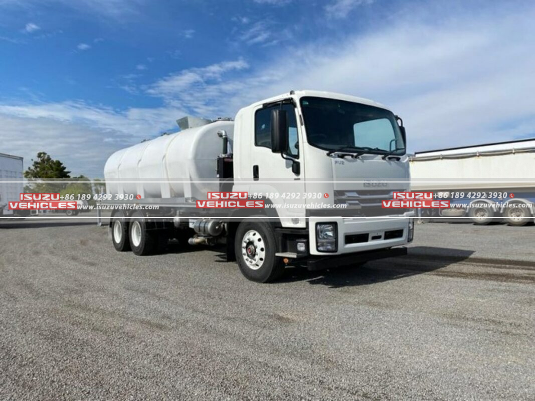 ISUZU Tank Trucks in Indonesia: Fulfilling Diverse Liquid Transport Needs