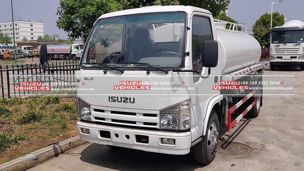 ISUZU Water Mist Trucks Make a Splash in Vietnam: Precision Spraying Unleashed