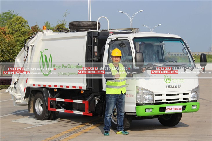 Isuzu 5 CBM Refuse Compactor Truck 6 Isuzu 5 CBM Refuse Compactor Truck 6