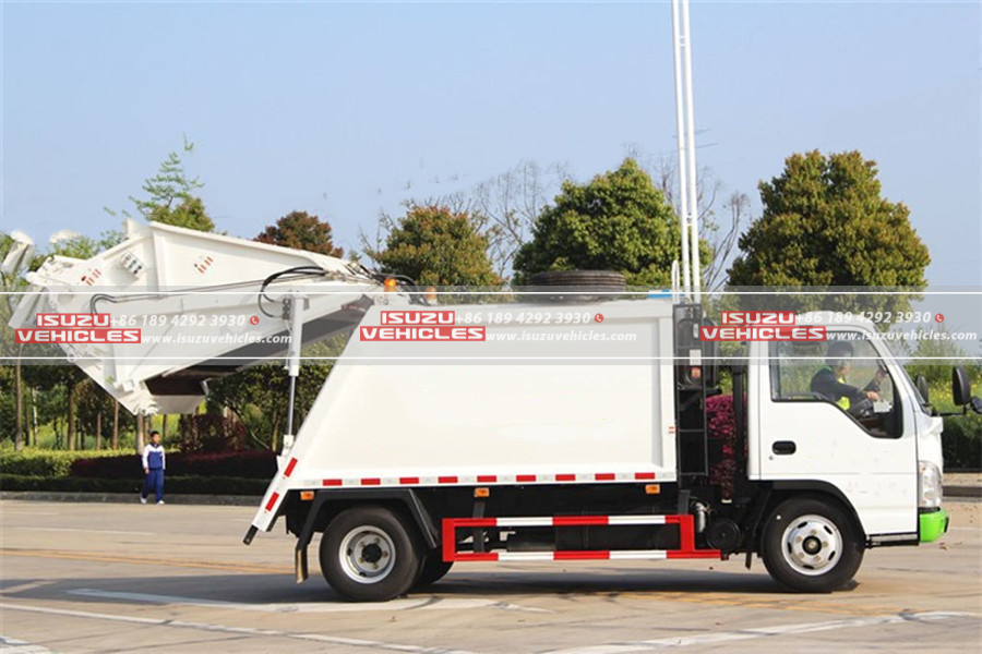 Isuzu 5 CBM Refuse Compactor Truck Body Isuzu 5 CBM Refuse Compactor Truck Body