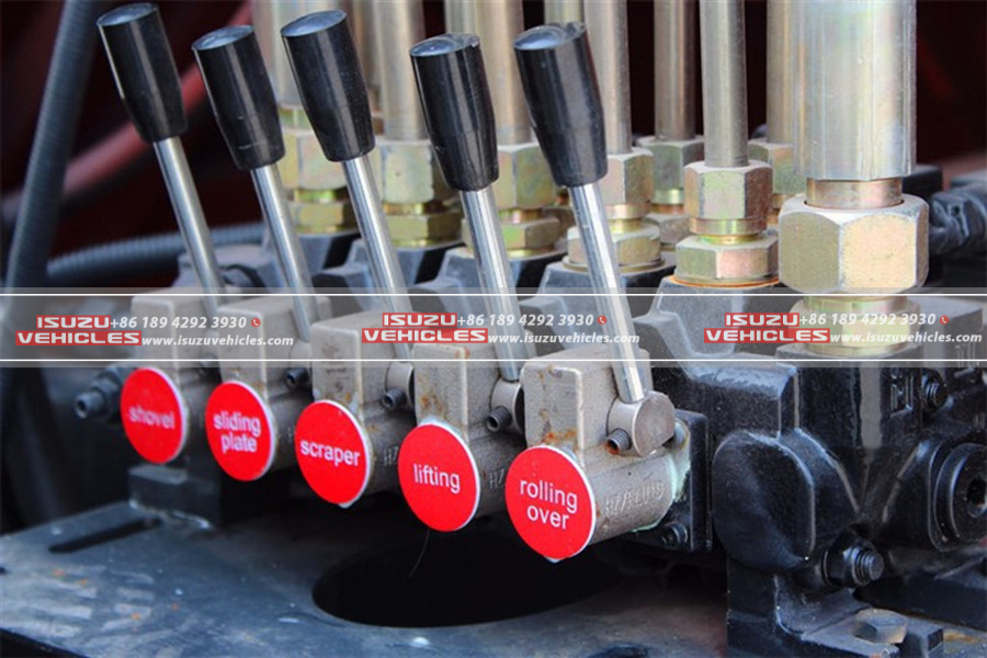 Isuzu 5 CBM Refuse Compactor Truck Controller