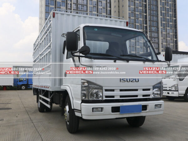 Isuzu 5 Meter Single-Row Box Cage Truck