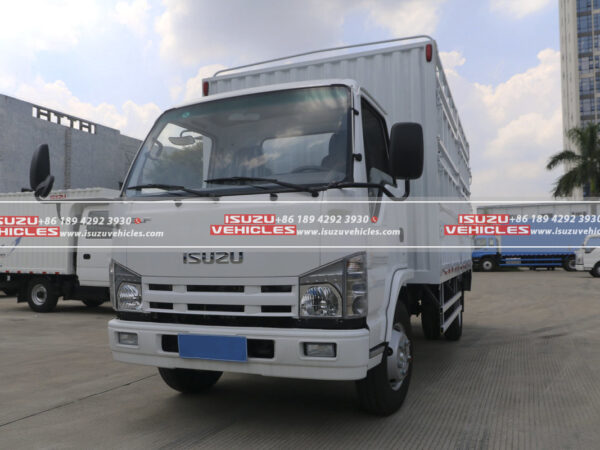 Isuzu 5 Meter Single-Row Box Cage Truck Tractor