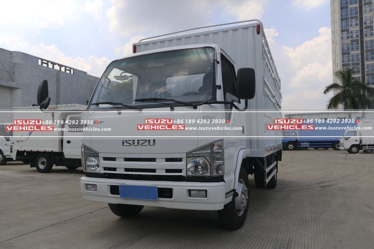 Isuzu 5 Meter Single-Row Box Cage Truck Tractor Isuzu 5 Meter Single-Row Box Cage Truck Tractor