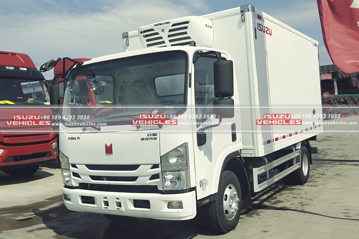 Qingling Nika 16 CBM Freezer Box Truck Left Qingling Nika 16 CBM Freezer Box Truck Left