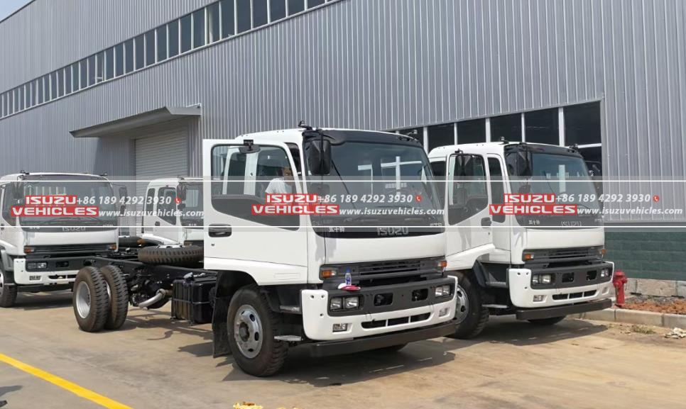 ISUZU 10 CBM Water Tanker Truck Chassis 2