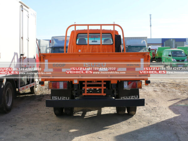 ISUZU 600P 2.6 Meter Cargo Truck Back