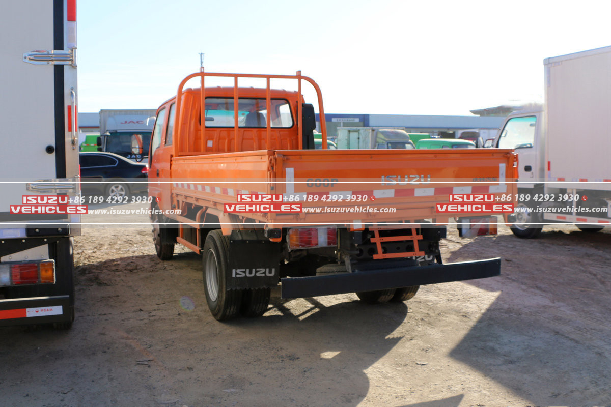 ISUZU 600P 2.6 Meter Cargo Truck Back Left